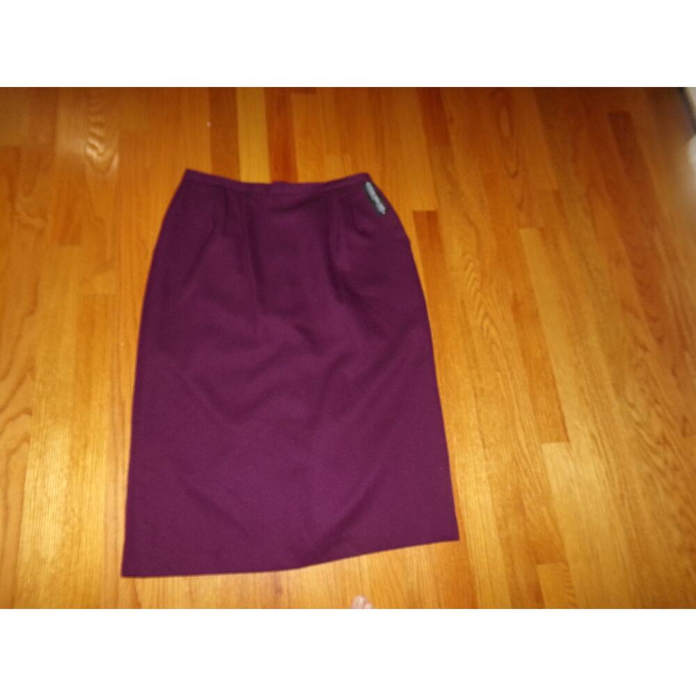 Vintage Napa Studio washable wool straight skirt size‎ 12 New
